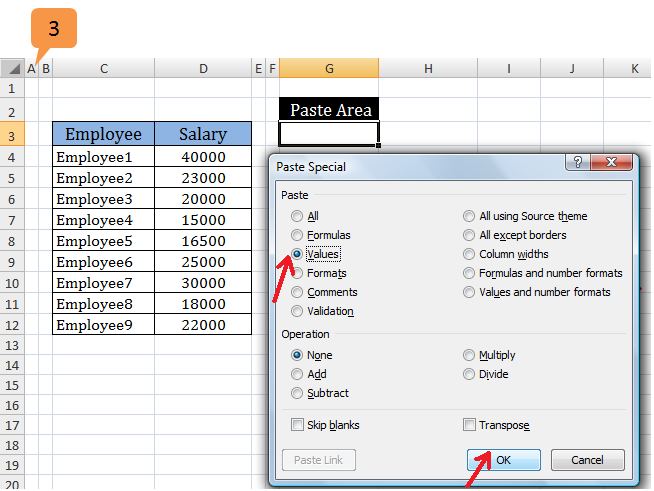 How To Use Paste Special In Excel Your Excel Partners